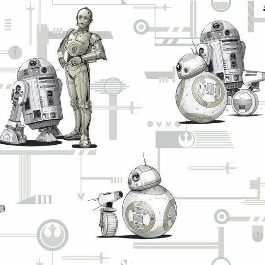 Tapeta York Disney Kids 4 DI0947 Star Wars: The Rise of Skywalker, Droids!