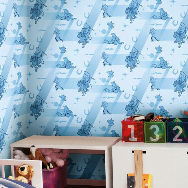 Tapeta York Disney Kids 4 DI0925 Disney and Pixar Toy Story 4 Retro