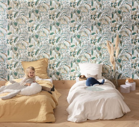 Caselio 103010199 Nos Gravures JARDIN DE BEL AIR - tapeta tropikalna