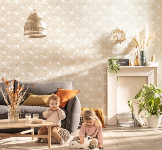 Caselio 103026278 Nos Gravures JARDIN D'ALHAMBRA - tapeta palmy