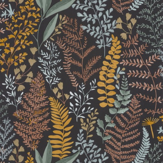 Caselio 102922974 LA FORÊT WOODLAND - tapeta z liśćmi