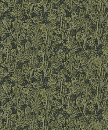 Khroma HAV204 Hawana Cactus - tapeta złote kaktusy