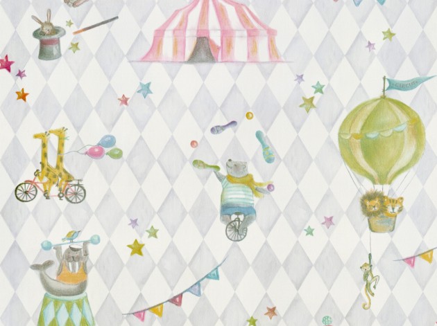 BN Walls 220741 Doodleedo Join the circus - tapeta cyrk