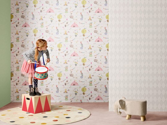 BN Walls 220761 Doodleedo Harlequin - tapeta romby