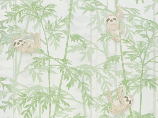 BN Walls 220712 Doodleedo Hanging in there - tapeta leniwce