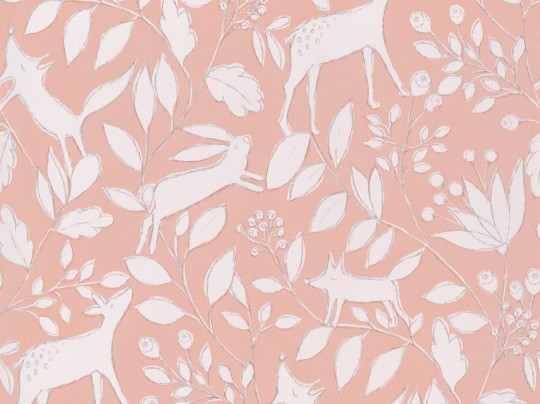 BN Walls 220792 Doodleedo O deer - tapeta zwierzątka lasu