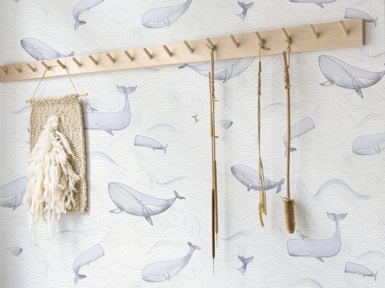 BN Walls 220730 Doodleedo Dive into the ocean - tapeta wieloryby