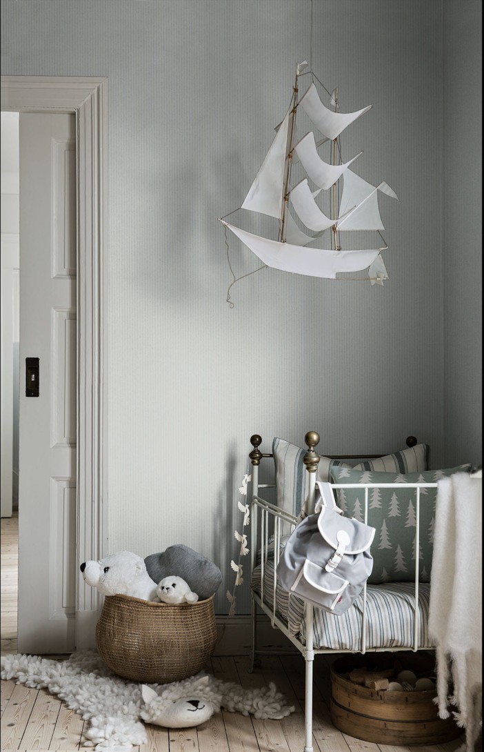 Boras Tapeter 6266 Scandinavian Designers Mini Oscar - dziecięca w paski