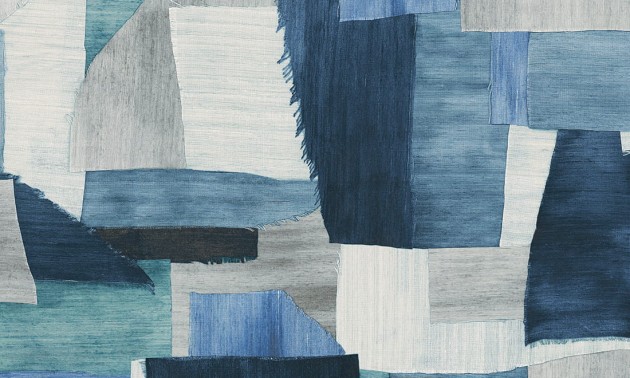 Arte 57604 Essentials Costura Urban Cobalt - tapeta patchworkowa