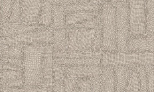 Arte 57542 Essentials Costura Bojagi Greige - tapeta geometryczna