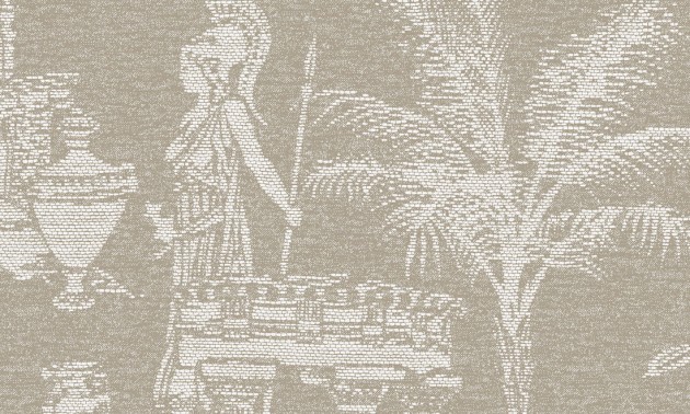 Arte 60520 Essentials L’Invite Le Mythe Sand - tapeta ze wzorem greckiej świątyni