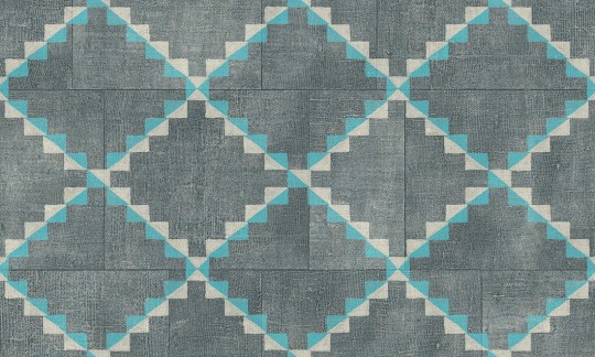 Arte 49532 Gitane Janela Jeans - tapeta z kwadratami