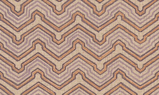 Arte 49552 Gitane Ondas Lilac - tapeta etniczna