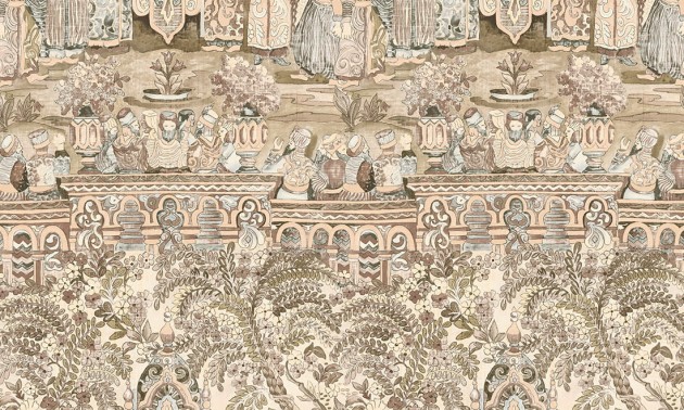 Arte 49501 Gitane Emperador Folklore - tapeta malowana ręcznie