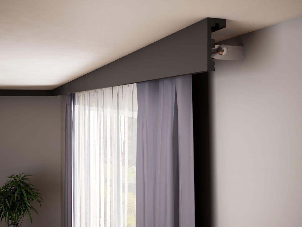 Listwa karniszowa Krome K10040B czarna