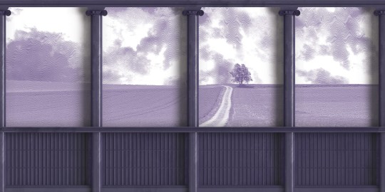 Inkiostro Bianco INKVSGG2101 Architecture Aemilia - mural z krajobrazem