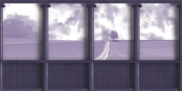 Inkiostro Bianco INKVSGG2101 Architecture Aemilia - mural z krajobrazem