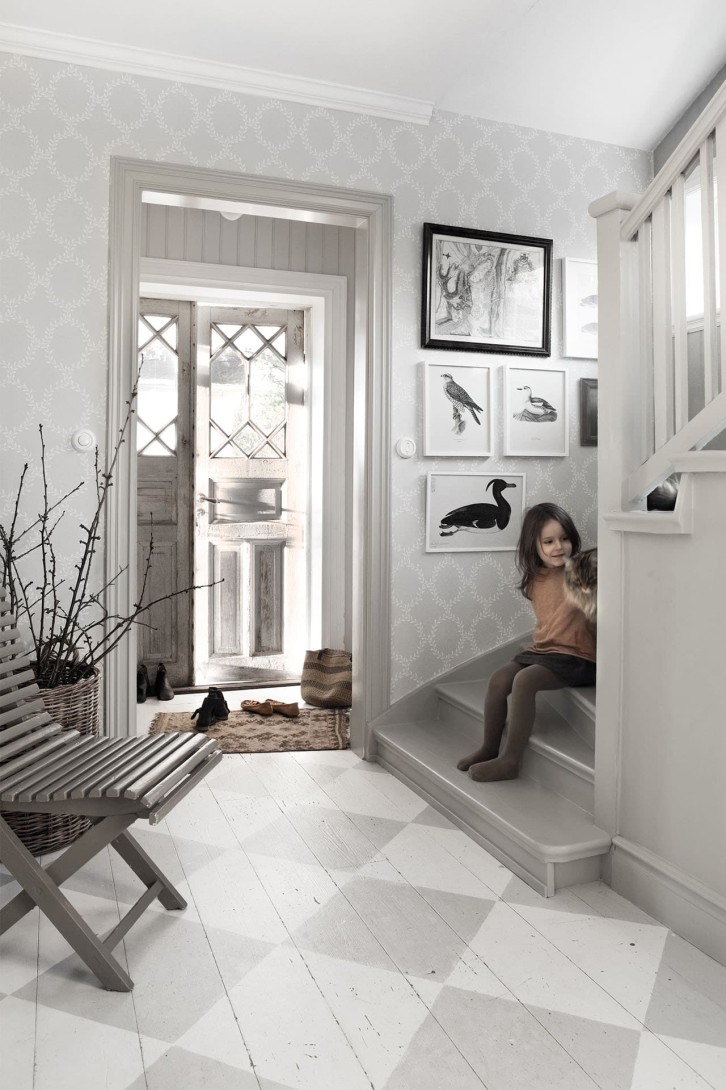 Tapeta Sandberg Villa Dalaro 503-41 Wilma Grey