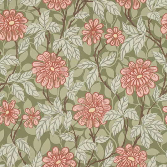 Tapeta Sandberg Villa Dalaro 426-68 Zinnia Green