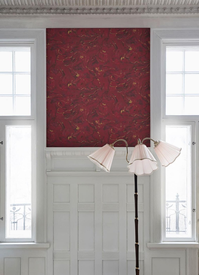 Tapeta Sandberg L’Hotel 228-74 Marion Red