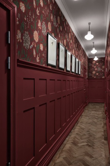 Tapeta Sandberg L’Hotel 434-84 Aurelie Red