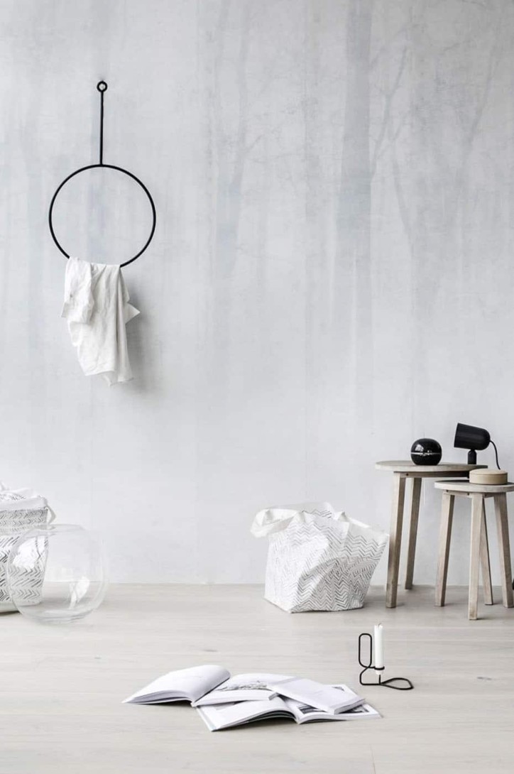 Sandberg 622-18 Special Edition Vinterskog Grey-  mural zimowy las