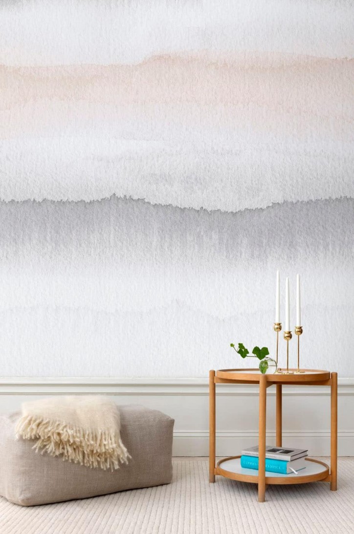 Sandberg 618-05 Special Edition Gryning Grey - mural z widokiem świtu