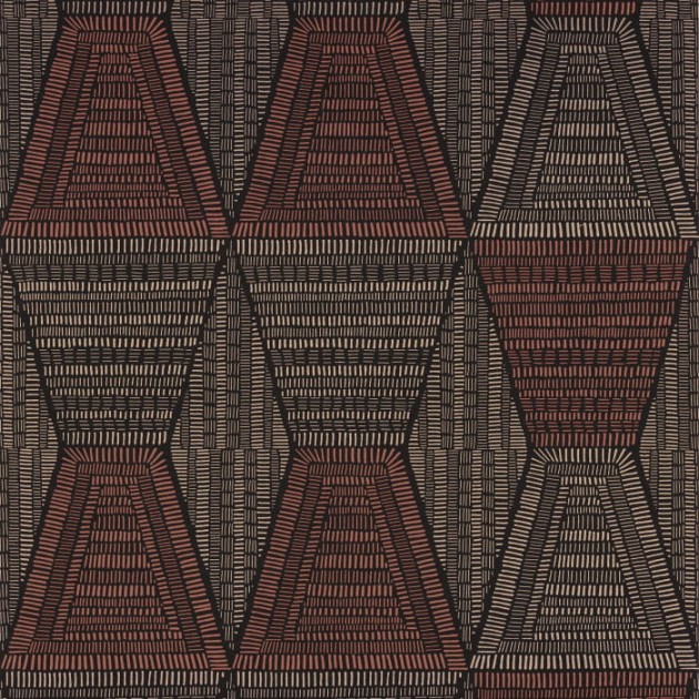 Casamance 75274486 MIRAGE Daia - tapeta geometryczna