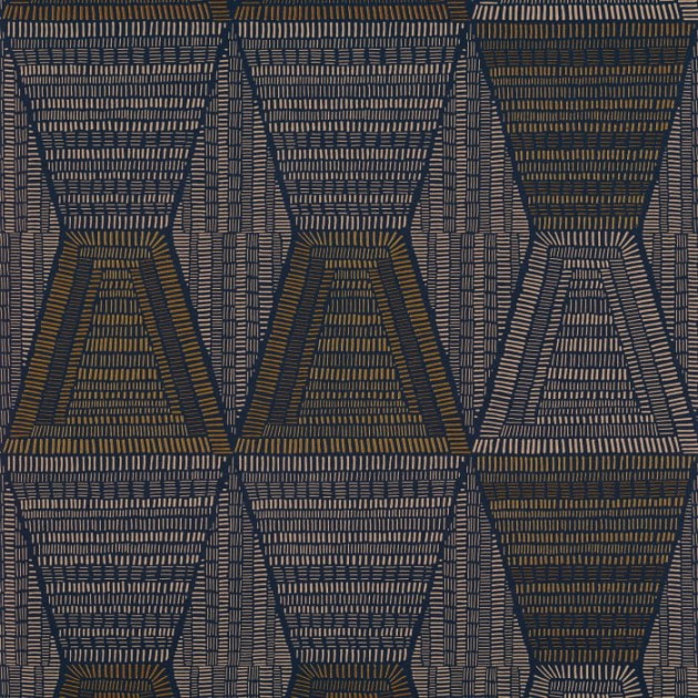 Casamance 75272140 MIRAGE Daia - tapeta geometryczna