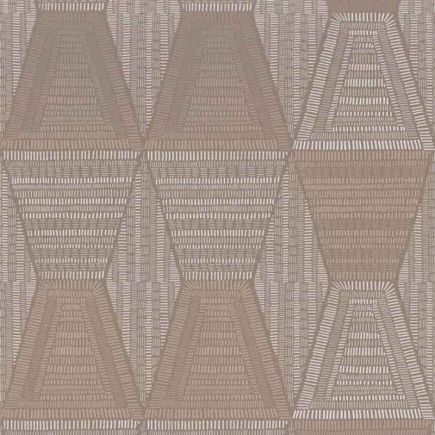 Casamance 75272038 MIRAGE Daia - tapeta geometryczna