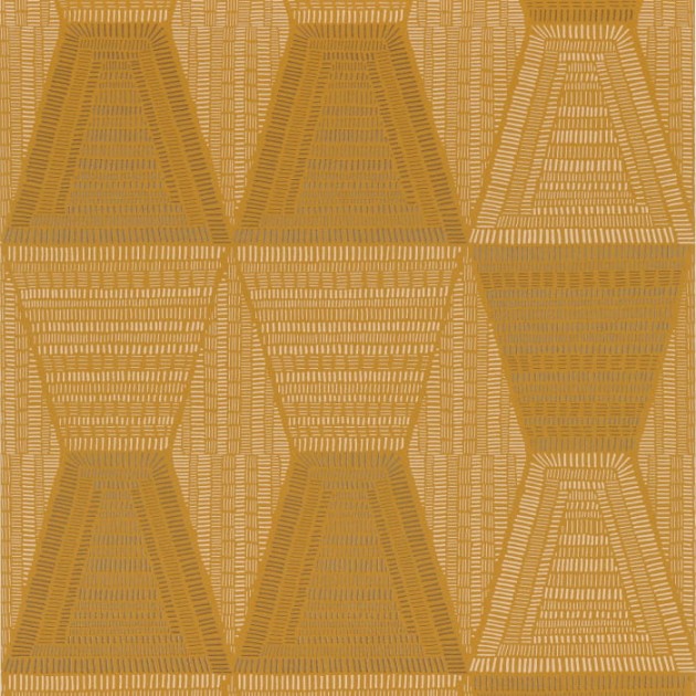 Casamance 75271834 MIRAGE Daia - tapeta geometryczna