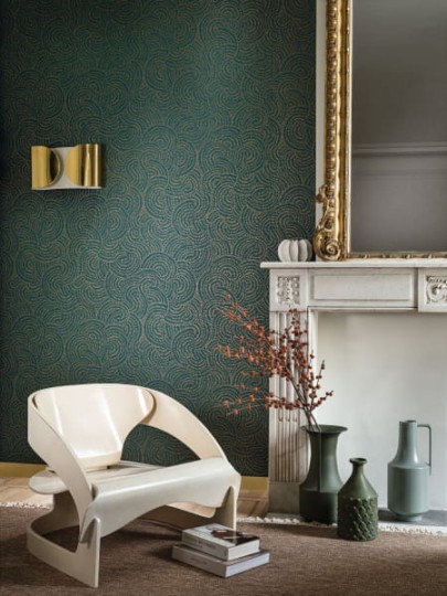 Casamance 75121840 SELECT 7 Cascade - tapeta kropelki