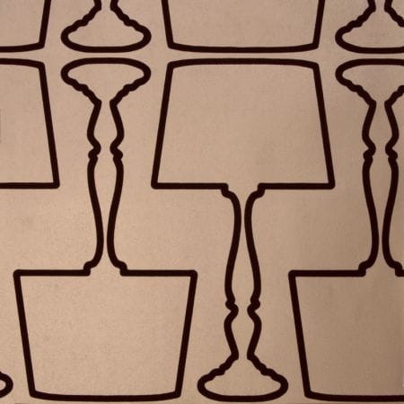 Tapeta Clarke & Clarke Couture LAMPS FLOCK W0008/04