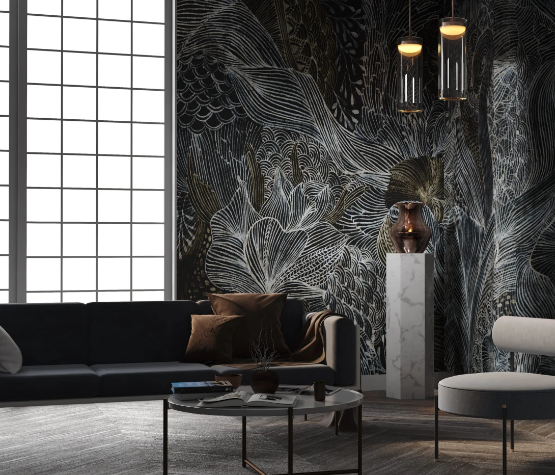 Wallcraft 510 32 2102 Calma - mural roślinny