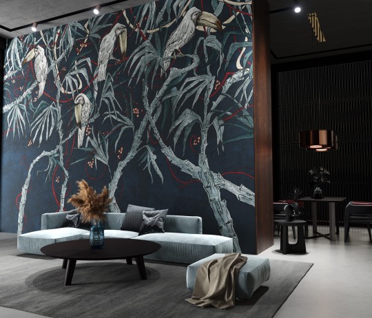 Wallcraft 460 31 2102 Tropical - mural w tukany