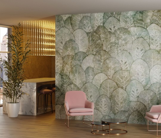 Wallcraft 410 33 2101 Iberis - mural w liście