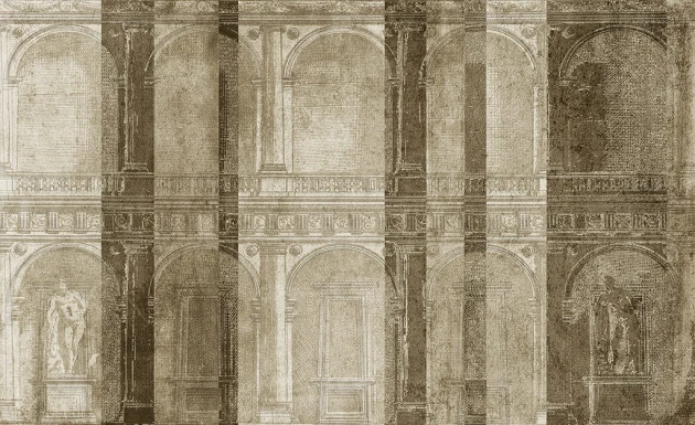 Skinwall 735D SUITE BORROMINI - tapeta architektoniczna