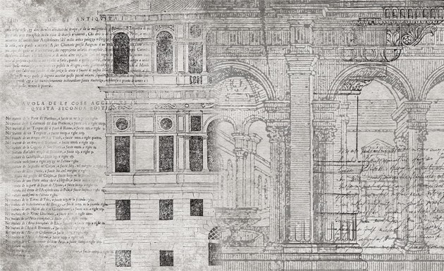 Skinwall 715B SUITE BRAMANTE - tapeta architektoniczna