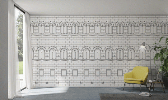Skinwall 726 SUITE PALAZZO STROZZI PALACE - tapeta z pałacem