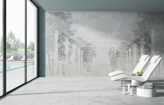 Skinwall 725A SUITE ROSTER’S TIEPIDARIUM - tapeta architektoniczna