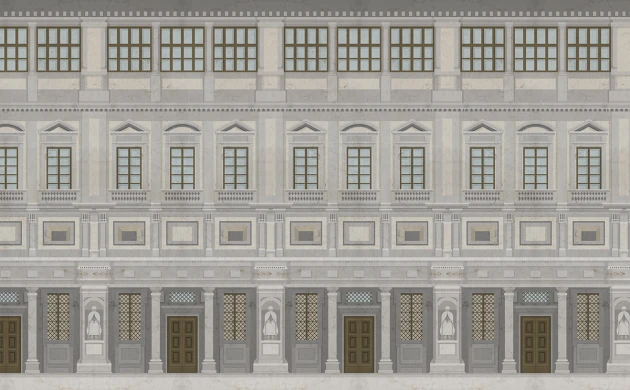 Skinwall 723A SUITE UFFIZI PALACE - tapeta architektoniczna