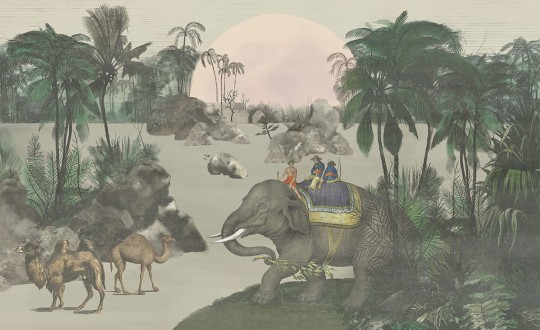 Skinwall 88 ANIMAL ATTITUDE INDIE - tapeta z dzikimi zwierzętami