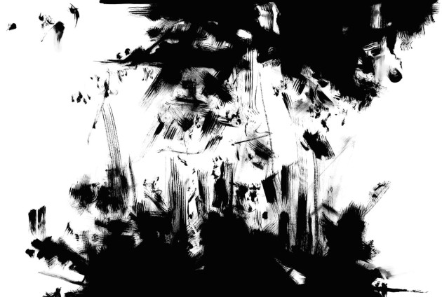 Rebel Walls R18261 Linda Vagnelind Structure Graphite - mural artystyczny