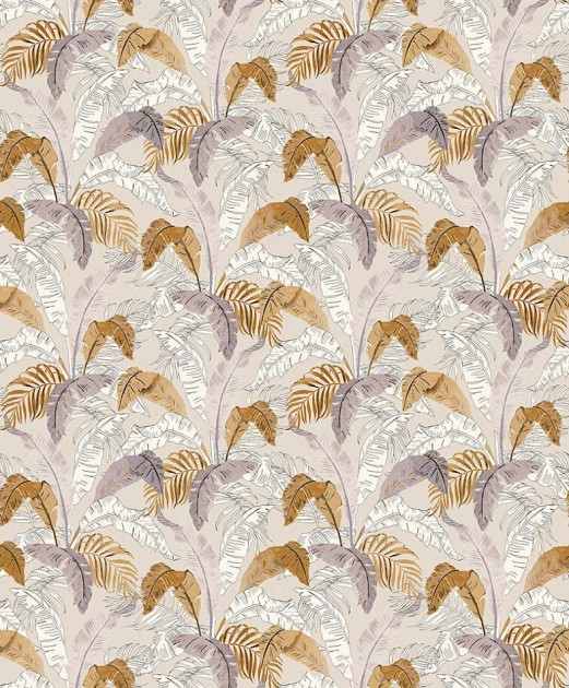 Zoom LOT006 Lotus Botanic Ginger - tapeta w liście