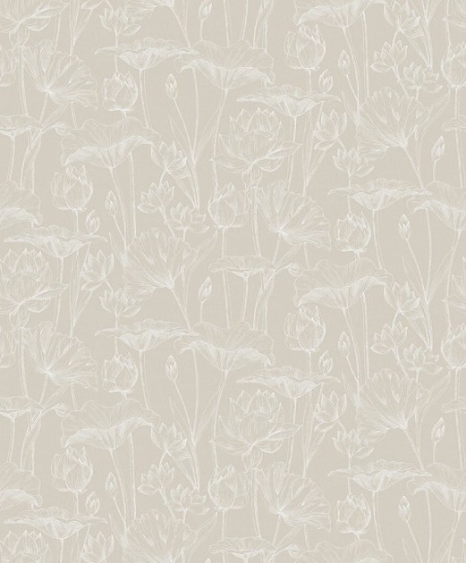 Zoom LOT301 Lotus Lotus Linen - tapeta w kwiat lotosu