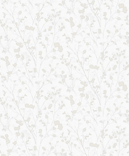 Zoom LOT401 Lotus Alder Snow - tapeta w kwiat olchy