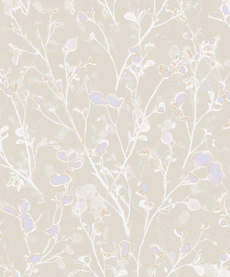 Zoom LOT405 Lotus Alder Pastel - tapeta w kwiat olchy