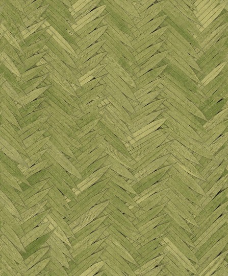 Zoom LOT502 Lotus Essence Greenery - tapeta w jodełkę