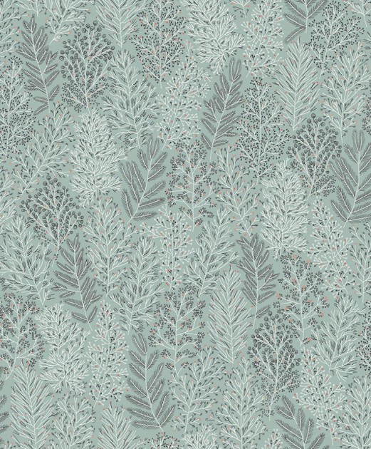 Zoom HAP702 Be Happy Leafy Meadow - tapeta dziecięca w liście