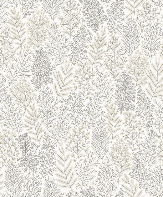 Zoom HAP703 Be Happy Leafy Sand - tapeta dziecięca w liście